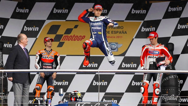 Lorenzo wins eventful Spanish Grand Prix