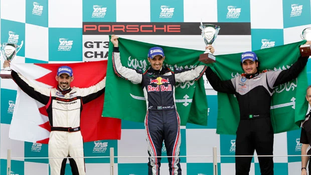 Victory in Abu Dhabi gives Abdulaziz Porsche GT3 Cup title boost