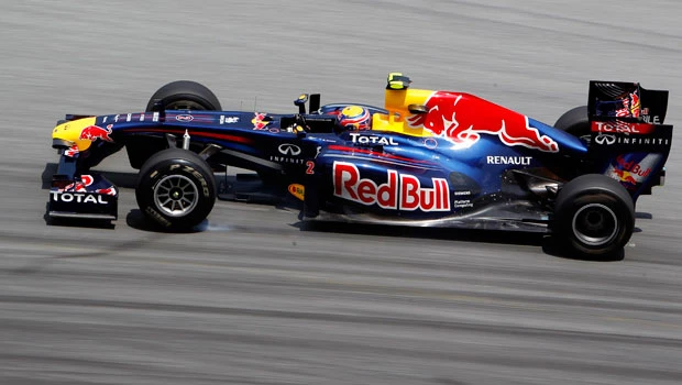 Red Bull's Webber fastest in Malaysia