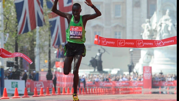 Mutai wins London Marathon in course-record time