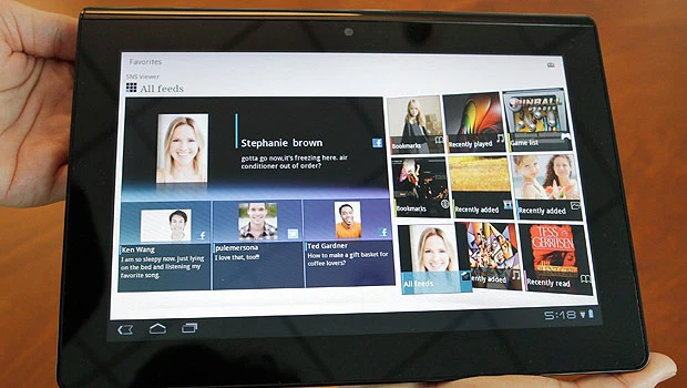 Sony takes fight to Apple with launch of Android tablets