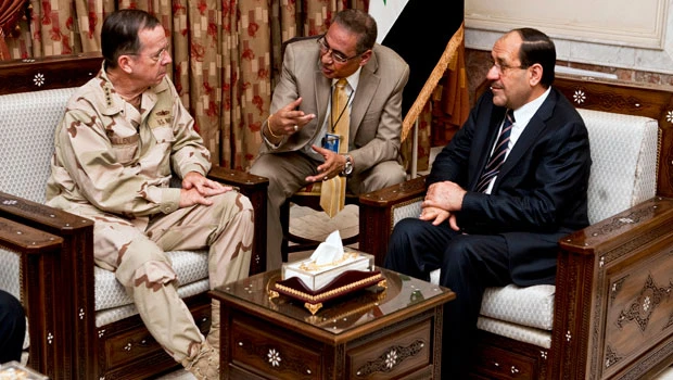 Iraq PM tells Mullen Iraqi troops can take over
