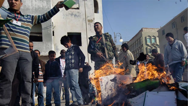 Qaddafi's foes seek democracy, say official