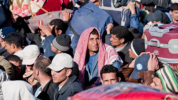 Libyan exiles worry about relatives left behind