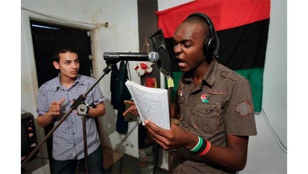 Rap music inspires Libyan rebels to defeat Qaddafi
