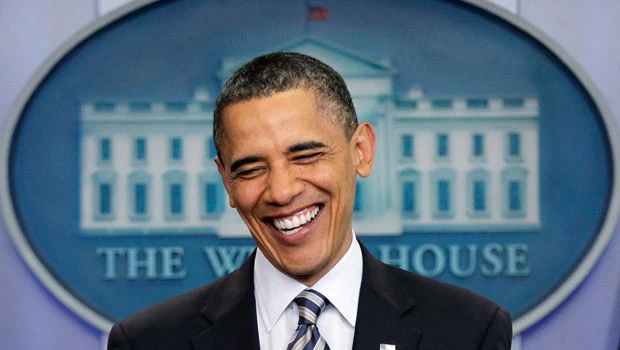 Obama to shift from consoler to comic in media event