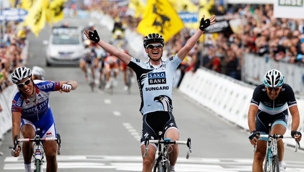 Belgian cyclist wins Tour of Flanders