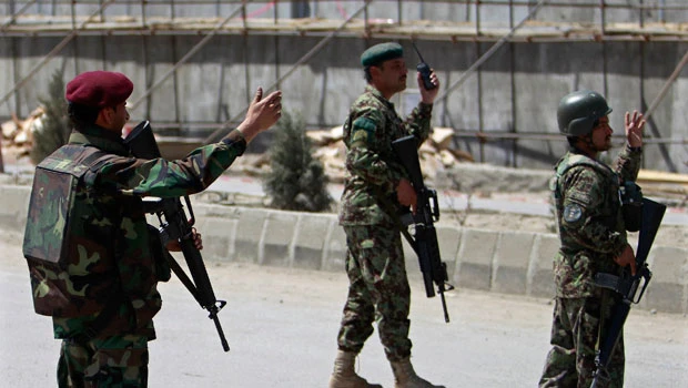 2 dead as gunman opens fire at Afghan defense ministry