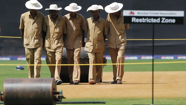 Security cordon in Mumbai ahead of World Cup final