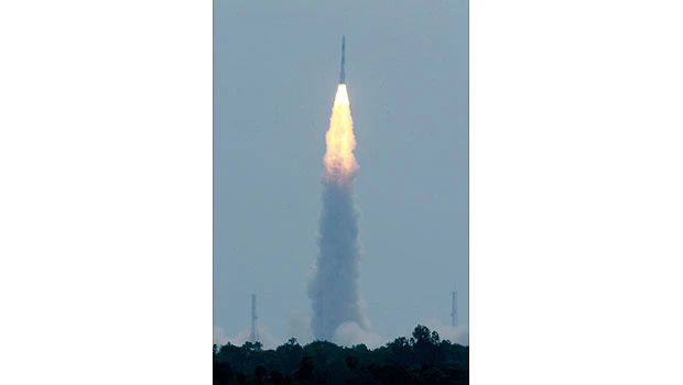 Indian rocket launches 3 satellites into space