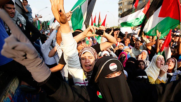 Egypt police fire at rally outside Israel Embassy