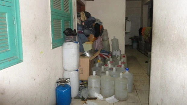Welfare buildings serve as havens for illegal activities