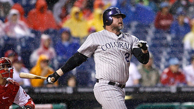 Vintage Giambi propels Rockies to 7-1 win