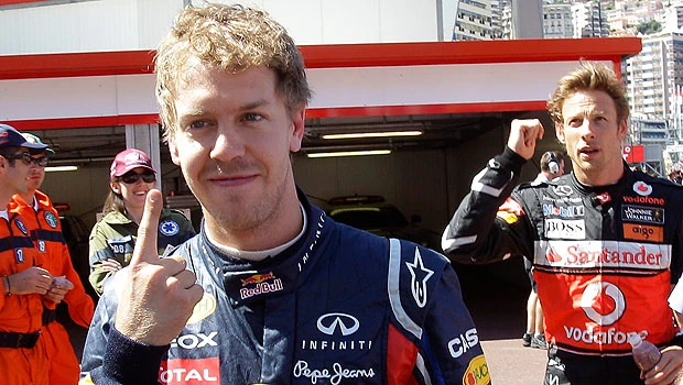 Vettel secures pole position at Monaco GP