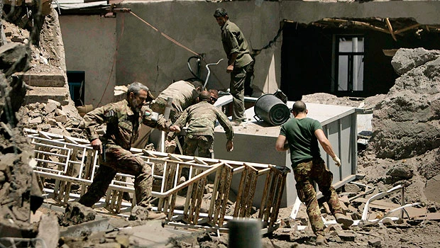 Italian base attacked in Afghanistan