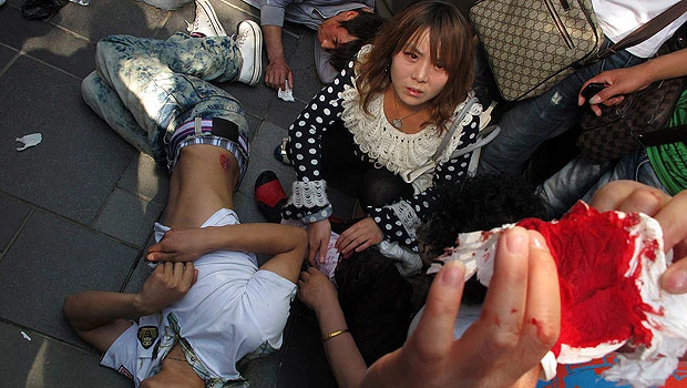 Scuffle at Apple store iPad launch in Beijing
