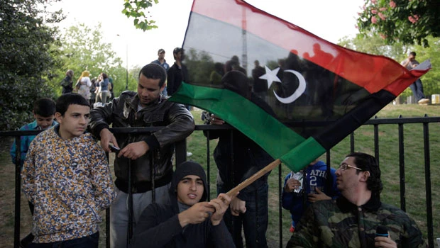 Libyans burn UK, Italy missions after NATO strike