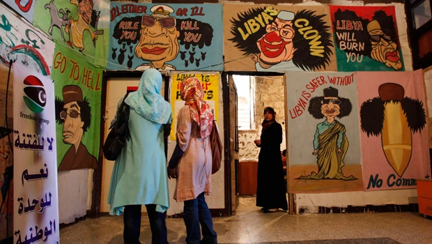 Obama says Qaddafi’s departure from Libya inevitable