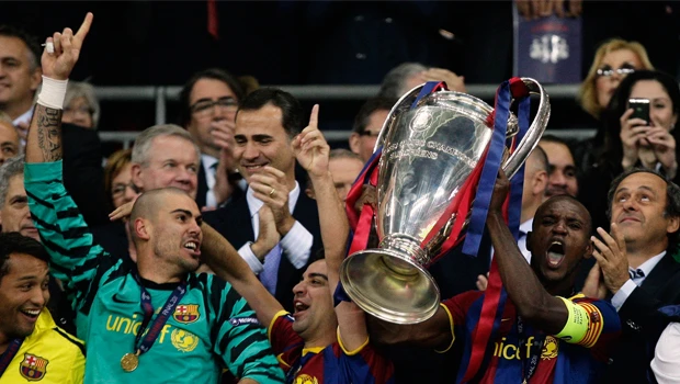 Barcelona beats Man United 3-1 for 3rd Champions League title