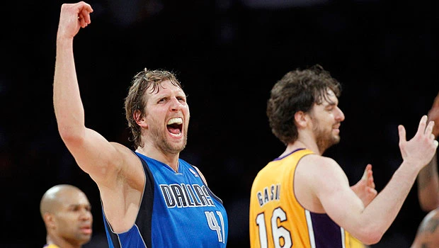 Dirk blasts Lakers again, sends Mavs to 2-0 lead