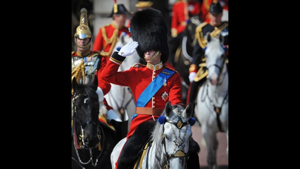 London tourist alert: William on horseback