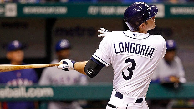 Longoria homers in 8th to lift Rays past Rangers