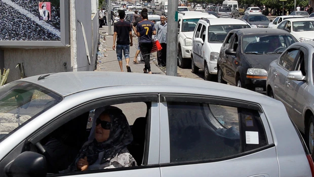 Tripoli’s women-only gas pump highlights shortages