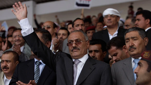 Conflicting reports about Saleh's return