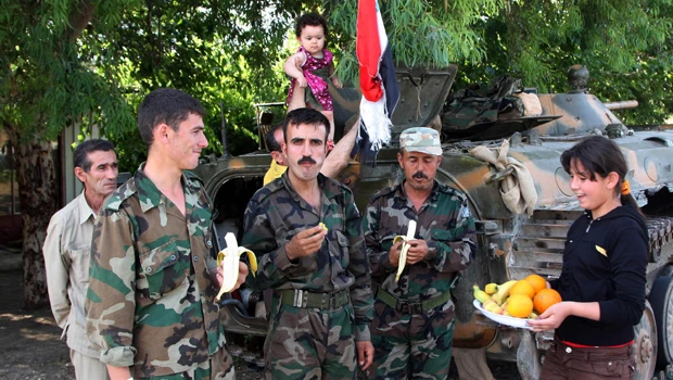 Hostile Syrian border region challenges regime