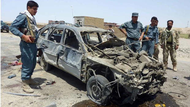 Blast targeting German troops kills 3 Afghans