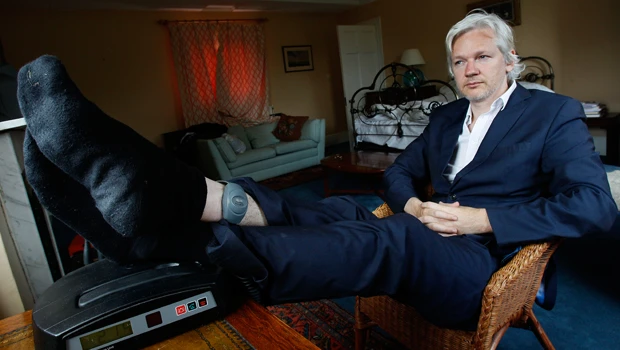 Assange says WikiLeaks work hampered