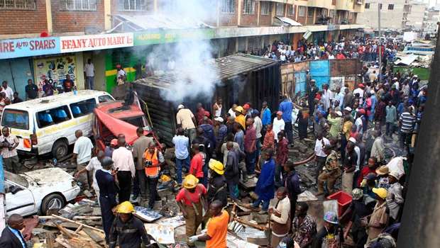 Explosion in Kenyan capital injures 29 people
