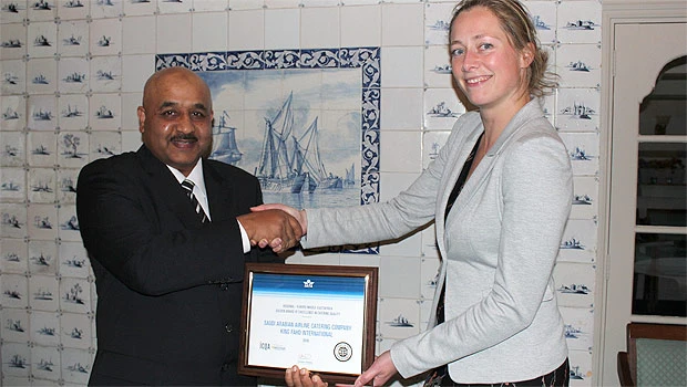 Global honors for airport catering unit