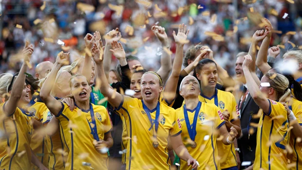 Sweden edges France for 3rd in Women's World Cup