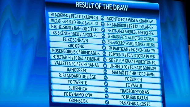 Trabzonspor gets Benfica in Champions League