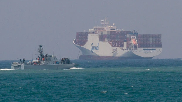Israeli navy takes over Gaza-bound French ship