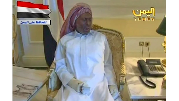 Saleh pleads for power sharing