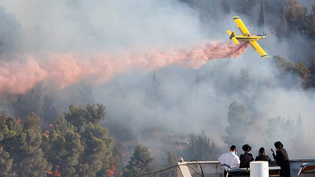 Fire forces evacuation of Israel’s Yad Vashem