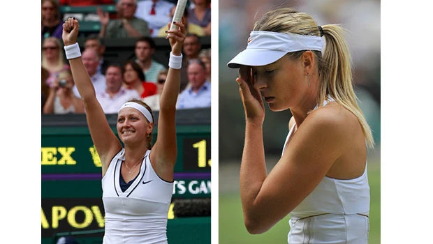 Kvitova beats Sharapova to win Wimbledon title