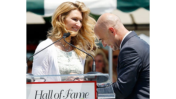 Agassi inducted into Hall of Fame
