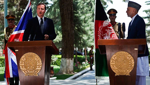 Britain pledges Afghan aid despite British pullout