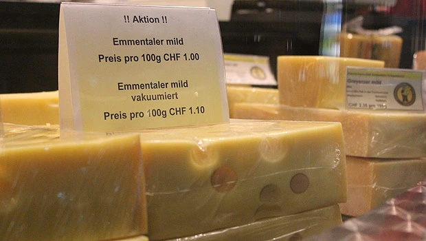 Strong Swiss franc punches holes in cheese exports