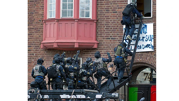 Libyan exiles occupy Libyan Embassy in Stockholm