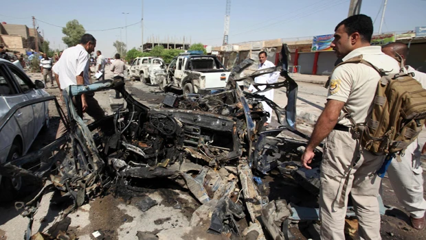 Bombs tear through 17 Iraqi cities, 63 killed