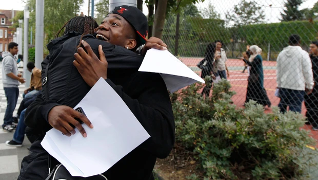 Record A-levels trigger rush for UK universities