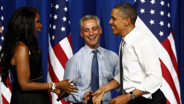 Obama celebrates 50th birthday at White House