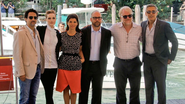 Clooney explores dirty politics in Venice film