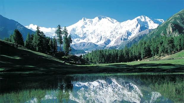 Where three great mountain ranges meet