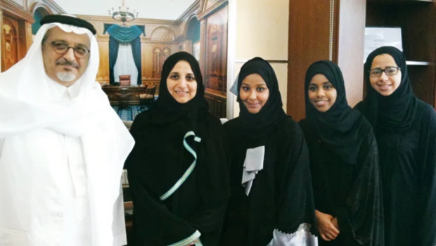 Dar Al-Hekma girls attend global leadership forum in Singapore