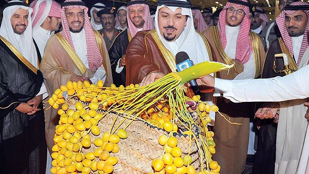 Prince Faisal opens world’s largest dates festival in Buraidah